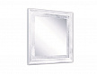 Зеркало Соната ММ-283-05, белая эмаль с тёмной патиной