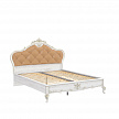 Кровать Барокко белый с золотой патиной 160