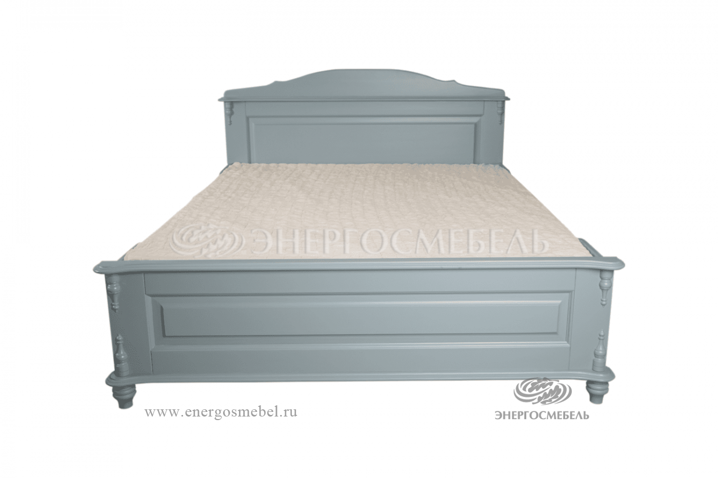 Кровать Скандия двойная (1800х2000), низкое изножье