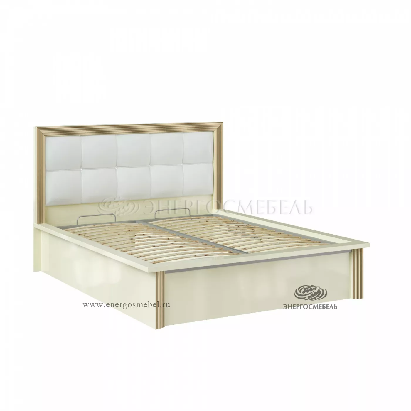 Кровать двойная (1600, с мех. подъёма) Наоми 085.001.24