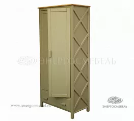 Шкаф комбинированный Армо с полками и штангой